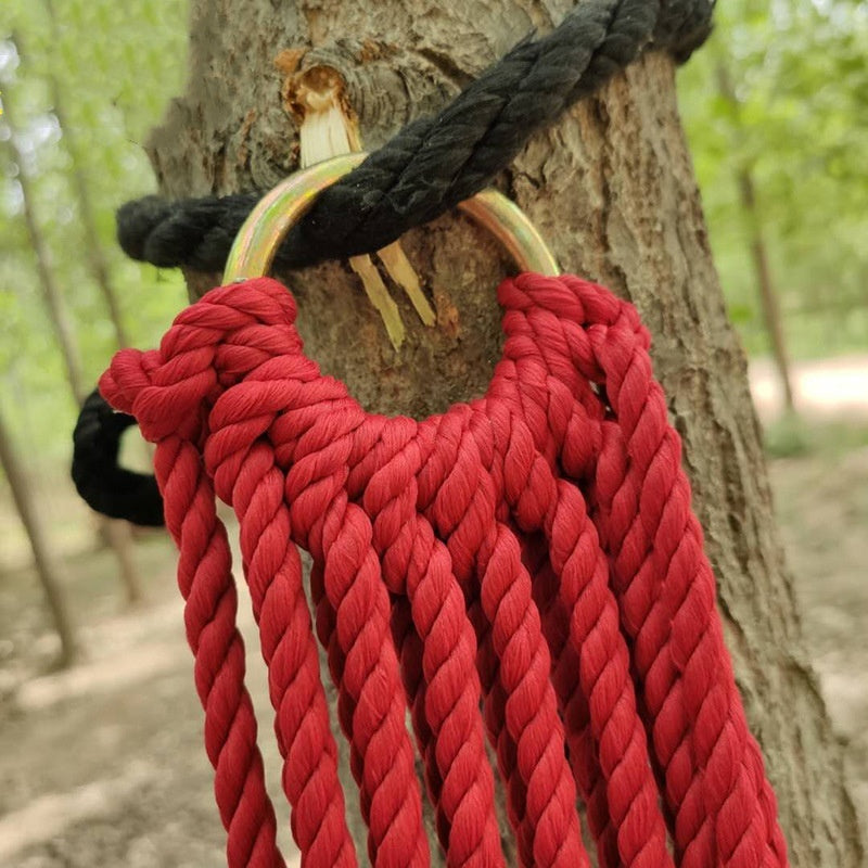 Outdoor Nylon Rope Mesh Hammock