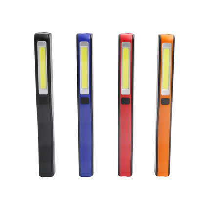 COB LED Mini Pen MultifunctionTorch Inspection Lamp Pocket  Flashlight  with Clip Magnet Lanterna,Use AAA