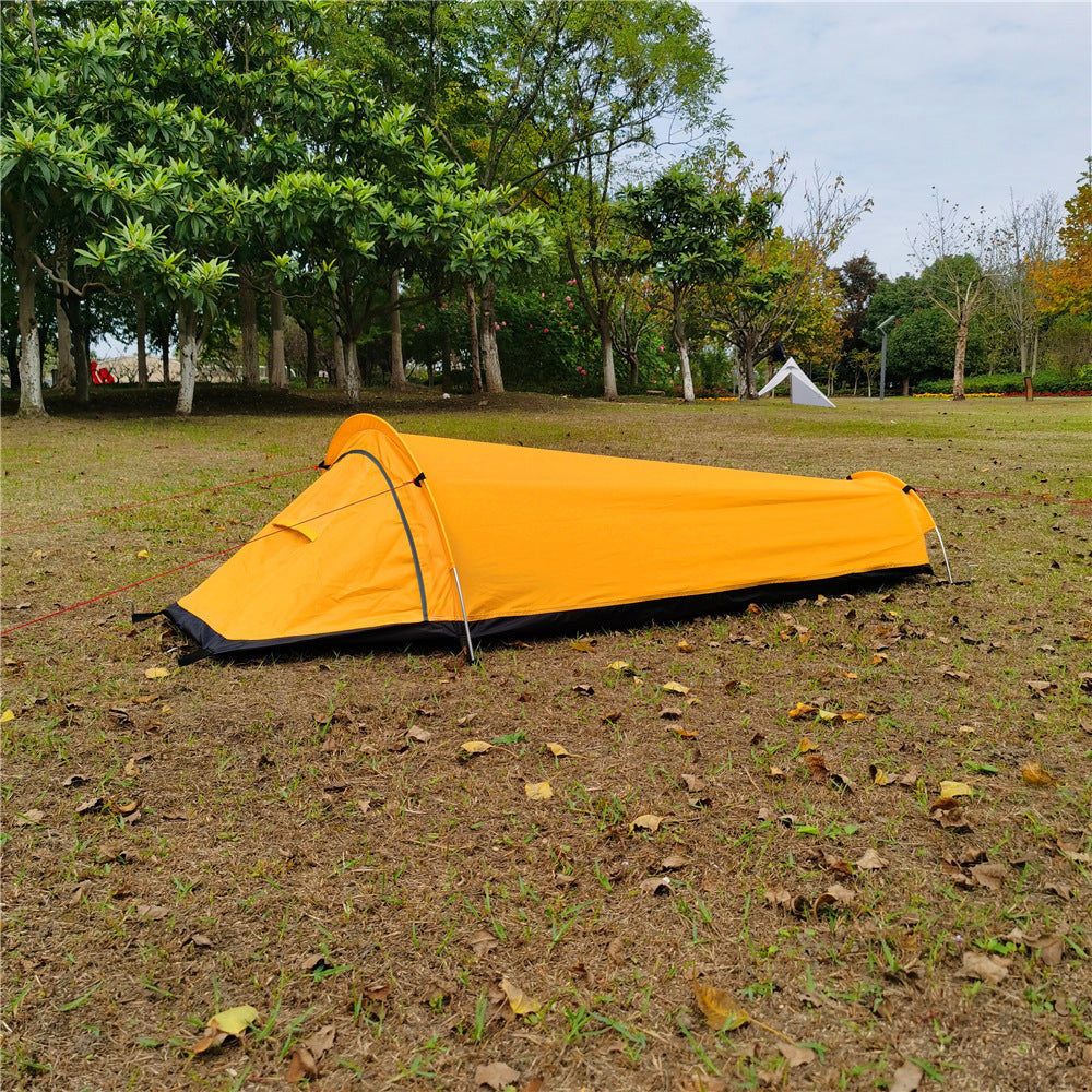 Outdoor Equipment Mountaineering Single 1 Person Wild Camping Small Sleeping Bag Tent