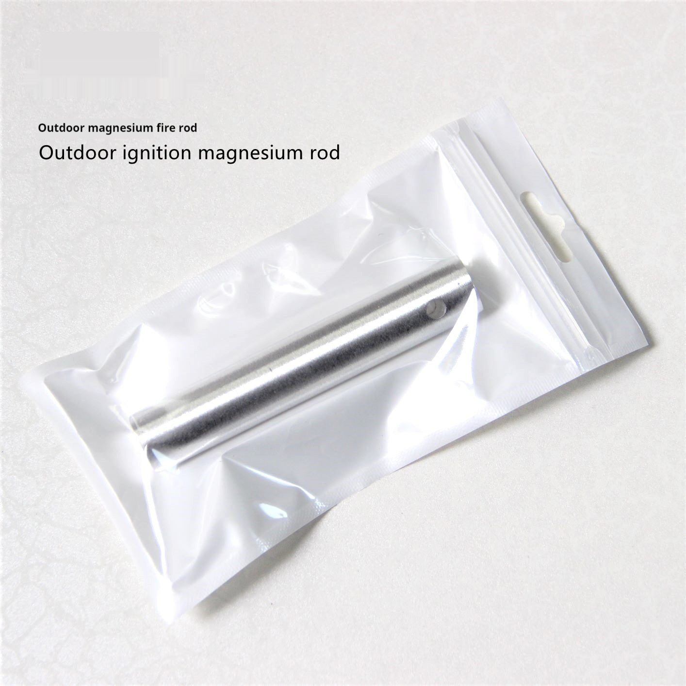 Outdoor Flint Ignition And Combustion Supporting Magnesium Rod