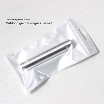 Outdoor Flint Ignition And Combustion Supporting Magnesium Rod