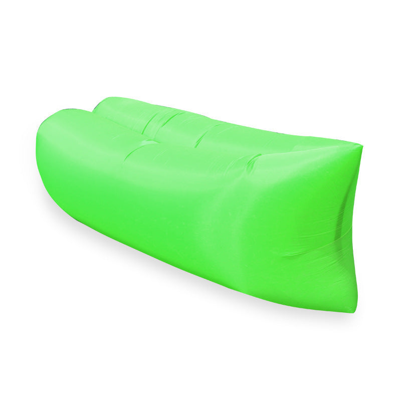 Outdoor lazy inflatable sofa Portable beach air sofa Foldable inflatable camping sofa bed One-person sleeping bag