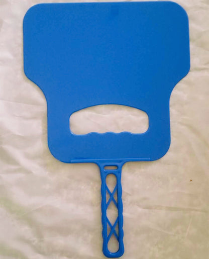 Barbecue plastic fan