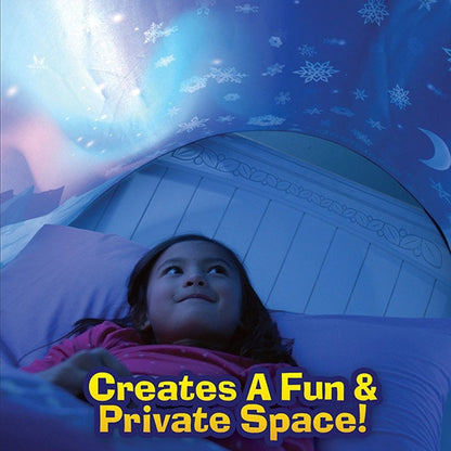 Toys Baby Pop Up Bed Tent Fantasy Cartoon Snowy Foldable Playhouse Comforting Sleeping Toys for Kids