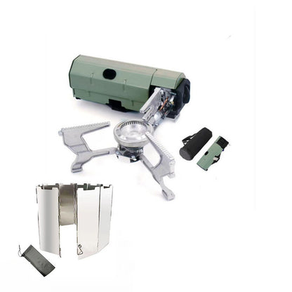 Folding Card Stove Outdoor Camping Picnic Gas Stove Portable Hotpot Stove Tea Cooker