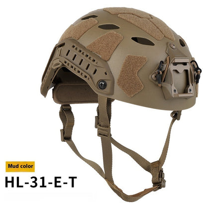 Diamond Hole High Cut Lightweight Tactical Helmet