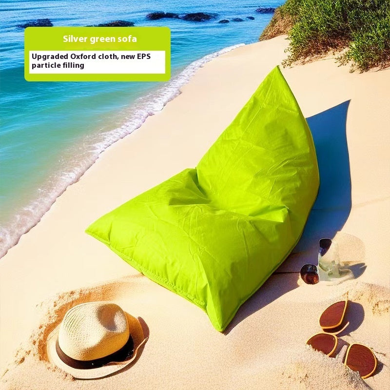 Outdoor Oxford Cloth Lazy Sofa Waterproof Tatami Coffee Shop Campsite Sofa