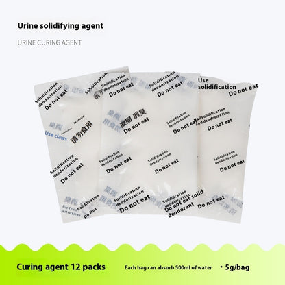 Curing Agent Urine Female Urine Coagulant Absorbent Outdoor Emergency Urine Bag Disposable Long-distance Driving Artifact