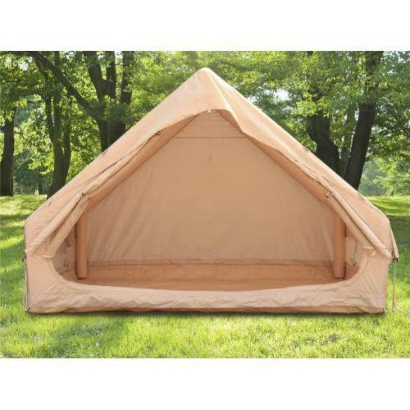Inflatable Luxury Camping Tent With Pump, Can Accommodate 4 To 6 People, Easy To Set Up, Waterproof And Outdoor For All Seasons, 12 Mesh Windows