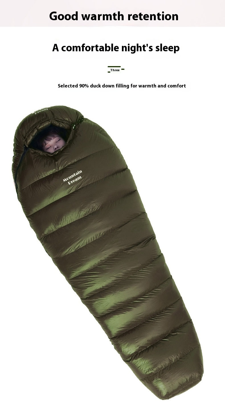 Ultralight Mummy Down-filled Sleeping Bag