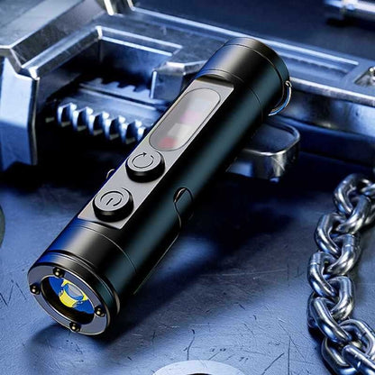 Keychain Flashlight Car Small Portable Strong Light Magnetic Suction