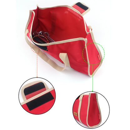 Outdoor Camping Mountaineering Simple Tool Bag Thickened Large Capacity Campsite Nail Hammer Portable Storage Bag