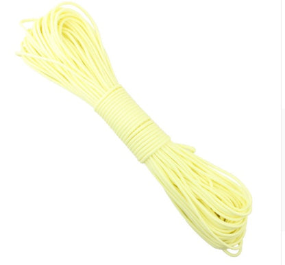 Luminous 9-core luminous rope Camping outdoor safety equipment special rope 9-cell umbrella rope