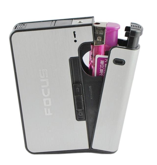 Aluminum alloy  flame automatic cigarette case