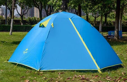 Naturehike Double Door Waterproof Beach Tent Double Layer NH Outdoor One Bedroom Camping 2 Colors