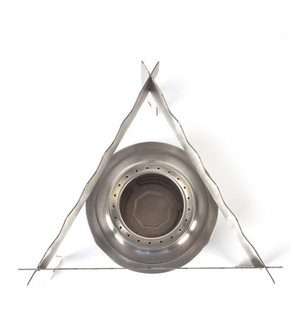 Outdoor Picnic Portable Small Simple Alcohol Stove Bracket 3 Pieces