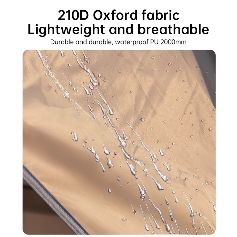 Outdoor 3-4 person one-touch quick-set tent, suitable for beach, fishing, family trips, picnics, parks, UV-resistant with sunsha