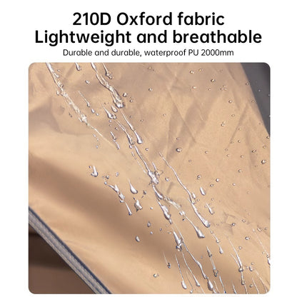 Outdoor 3-4 person one-touch quick-set tent, suitable for beach, fishing, family trips, picnics, parks, UV-resistant with sunsha