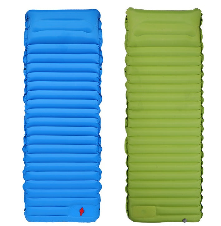 Camping Foot Type Automatic Portable Inflatable Bed Beach Mat Picnic Mat
