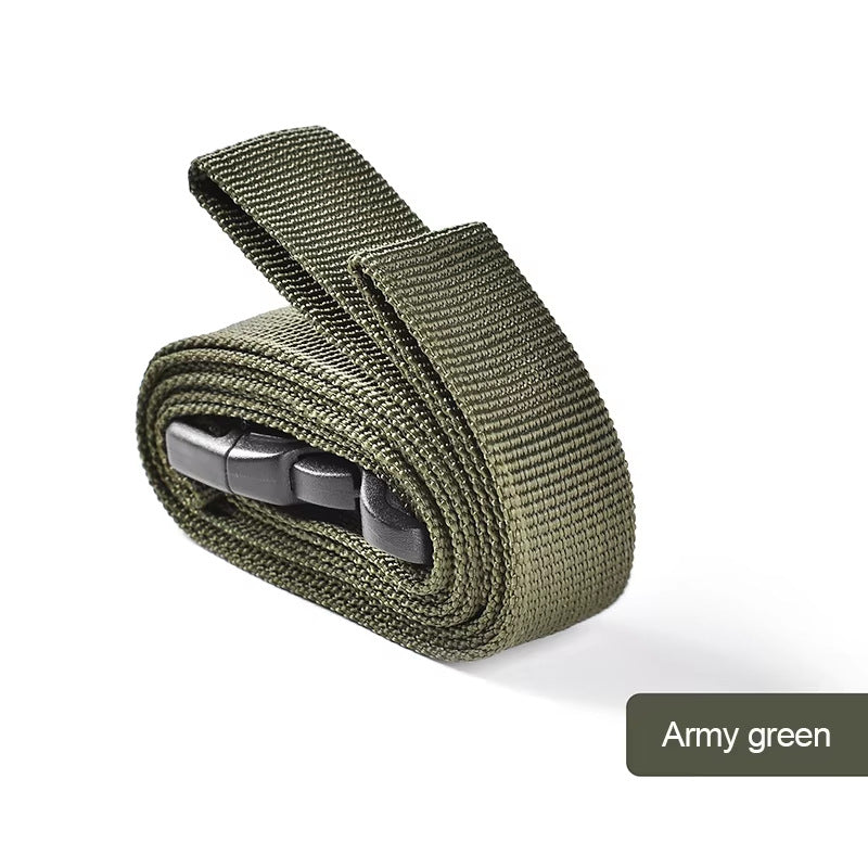 Outdoor camping tying rope non elastic fix with buckle nylon rope