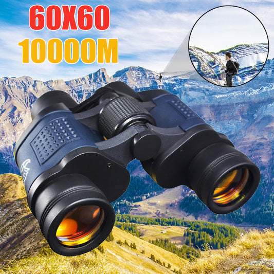 60x60 Telescope High magnification low light night vision red film outdoor Golden Eagle Telescope with label