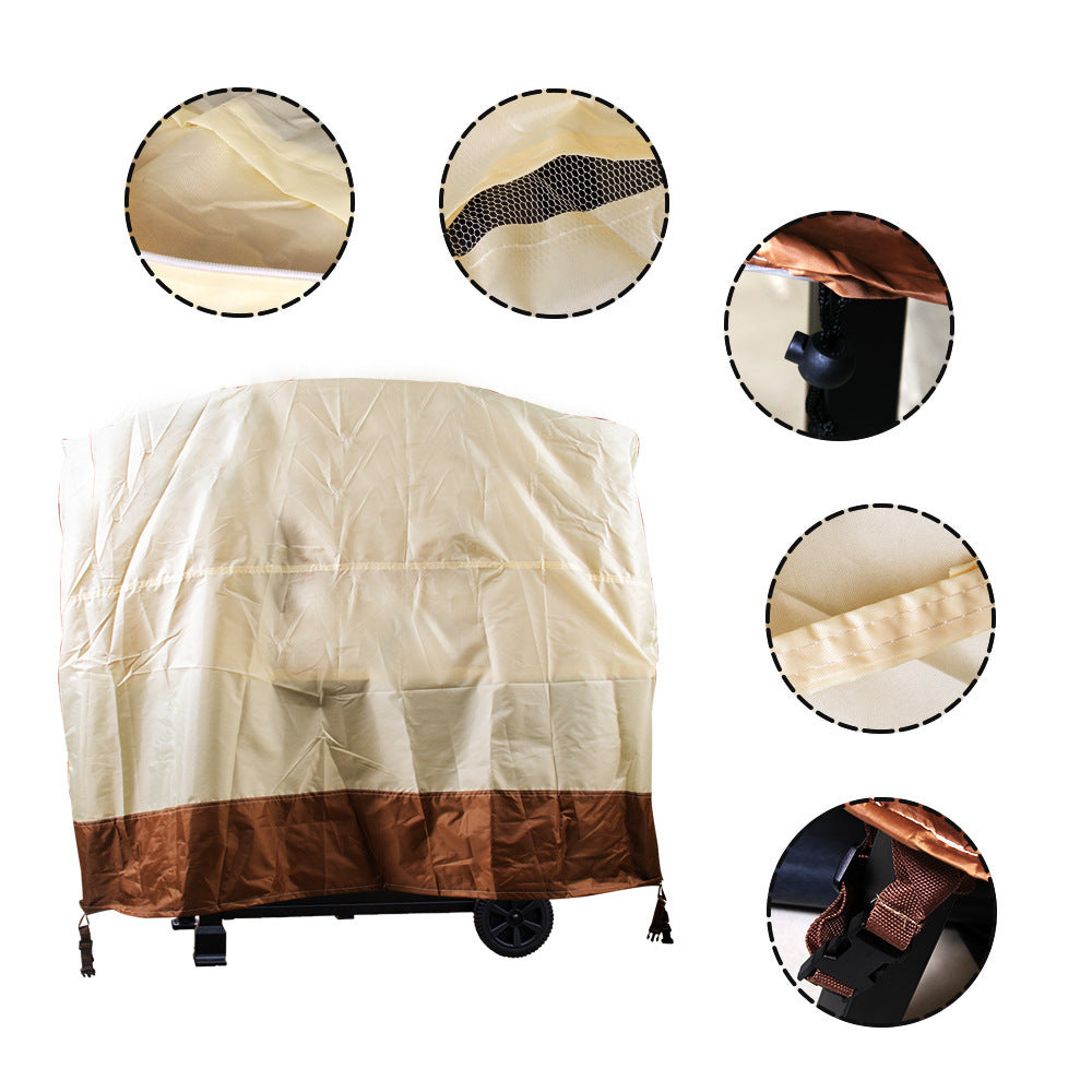 Outdoor Oven Cover Rice Ribbon Ditty Bag