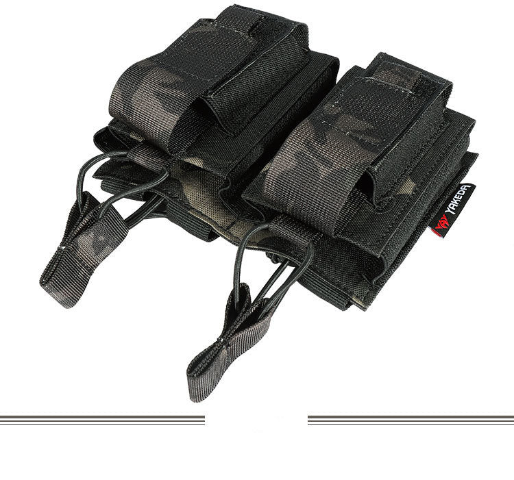 Dual Egg Tactical Dual Accessory Bag Multi-functional Military Fan Waist Bag