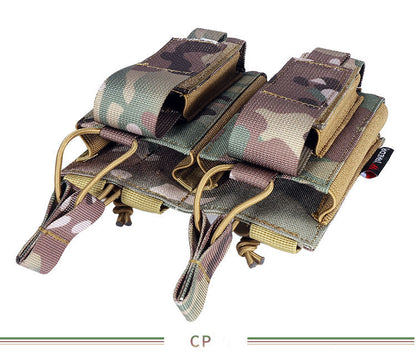 Dual Egg Tactical Dual Accessory Bag Multi-functional Military Fan Waist Bag