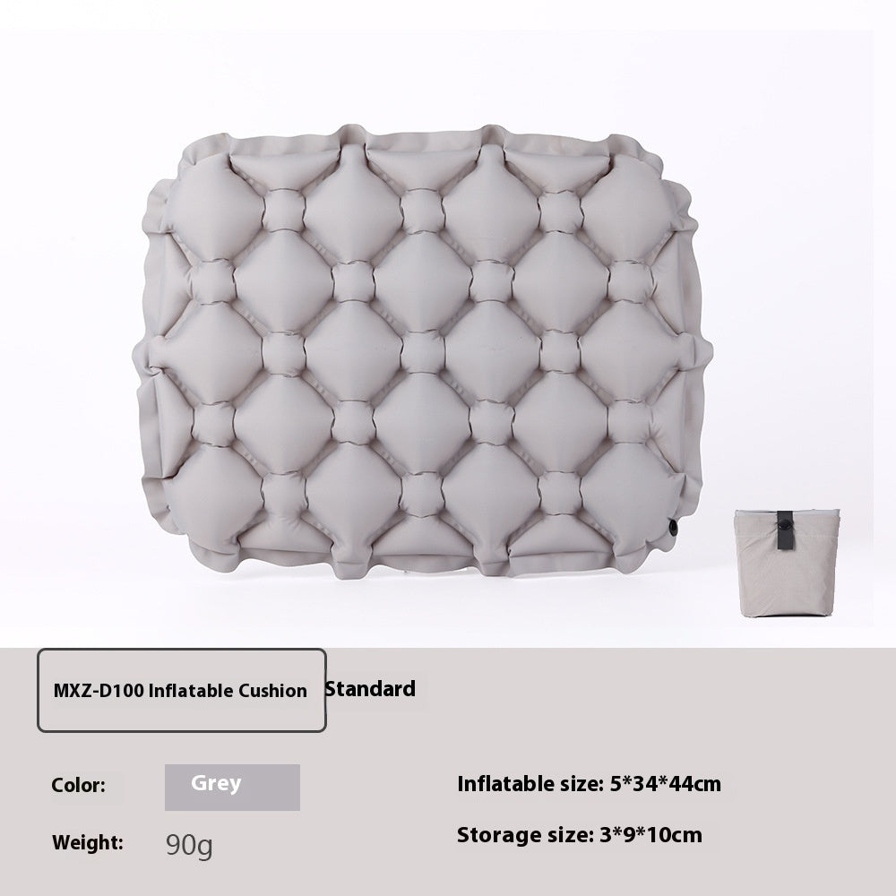 Outdoor Inflatable Camping Waterproof Gasket Lightweight Travel Mattress Office Cushion