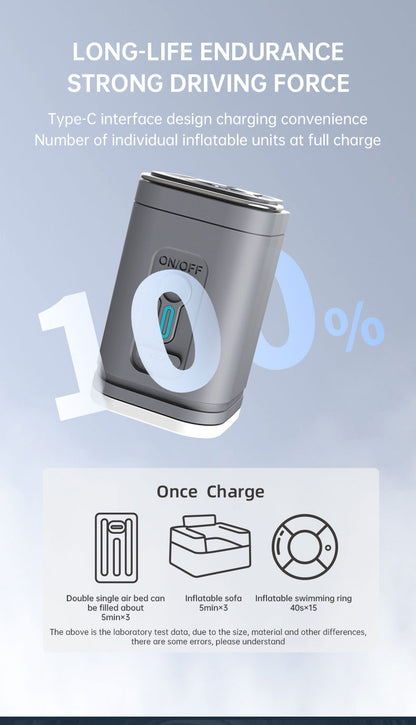 Mini USB Air Pump Electric Vacuum Pump Storage Compression Micro Suction Pump Portable Outdoor Travel Home
