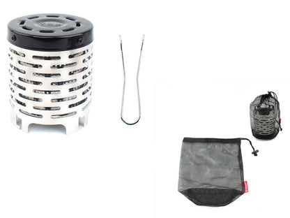 Outdoor Stainless Steel Heating Cover Mini Heating Stove