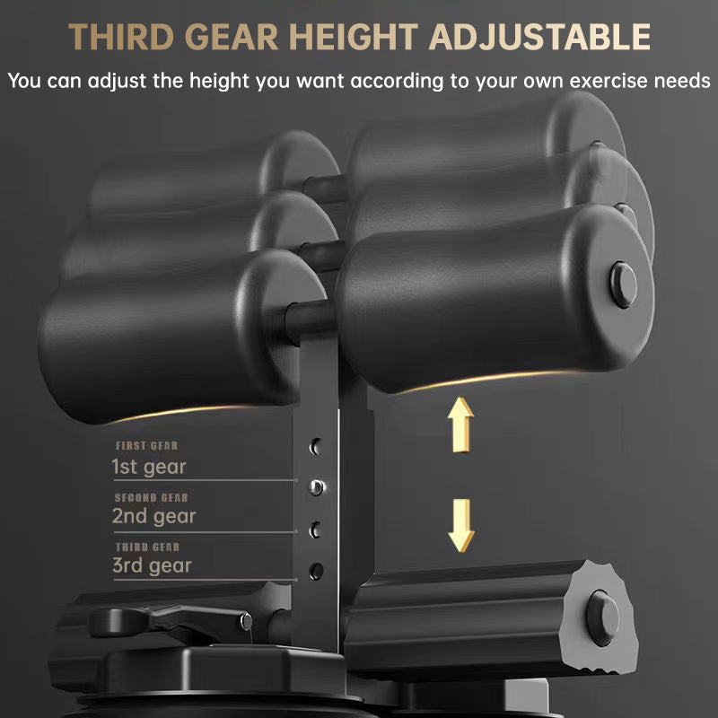 Portable Self-Suction Sit-up Bar Abdominal Core Trainer Movement Auxiliary Device Adjustable Sit Up Assistant