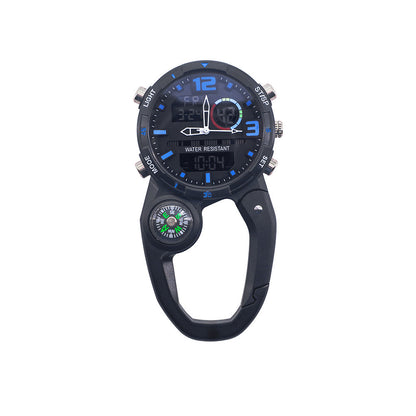 Compass Round Screen Outdoor Mountaineering Buckle Watch Multifunctional