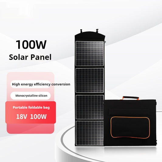 Solar Panel Folding Bag Portable Outdoor Mobile Photovoltaic Power Generation