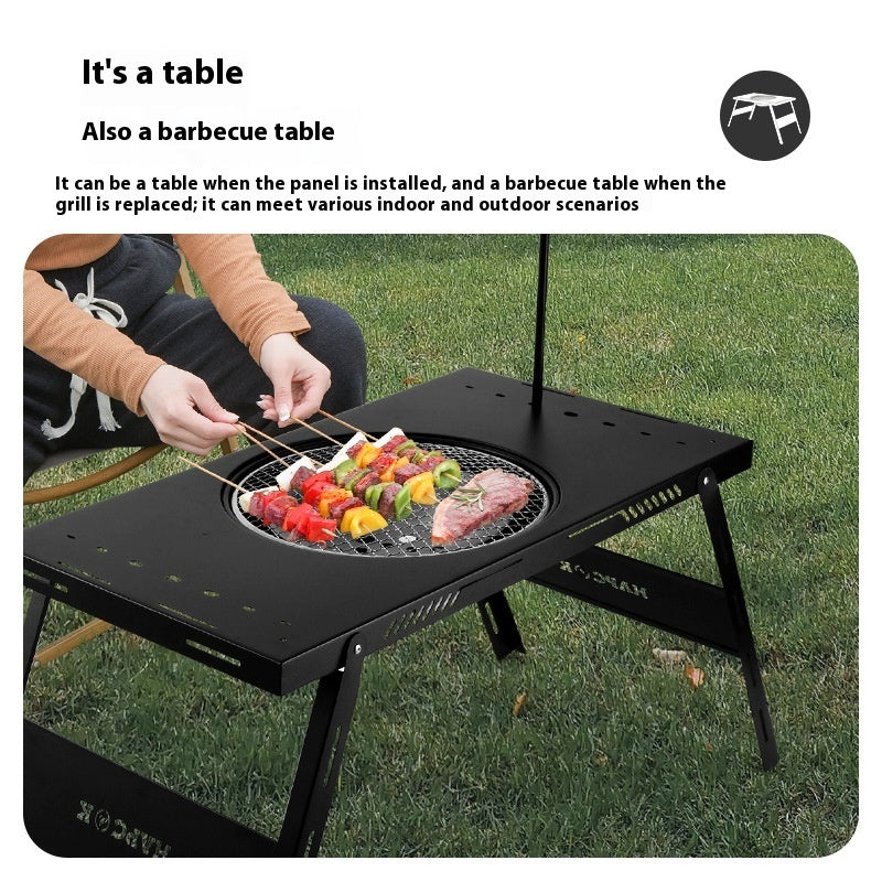 Household Multi-functional Travel Around Cooking Tea Table