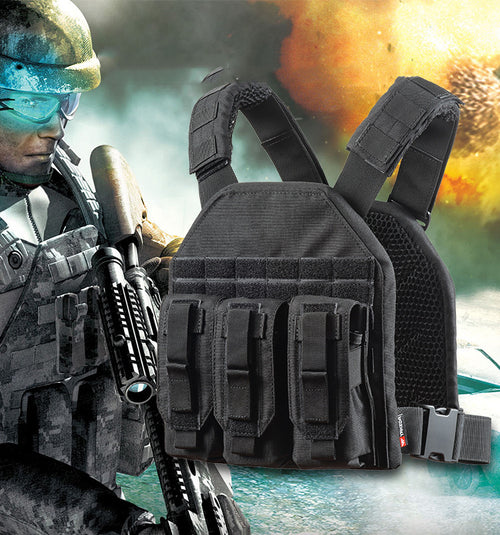 Outdoor Military Fan Breathable Camouflage Tactical Suit CS Vest For Training Tactical Vest