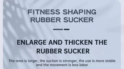 Portable Self-Suction Sit-up Bar Abdominal Core Trainer Movement Auxiliary Device Adjustable Sit Up Assistant