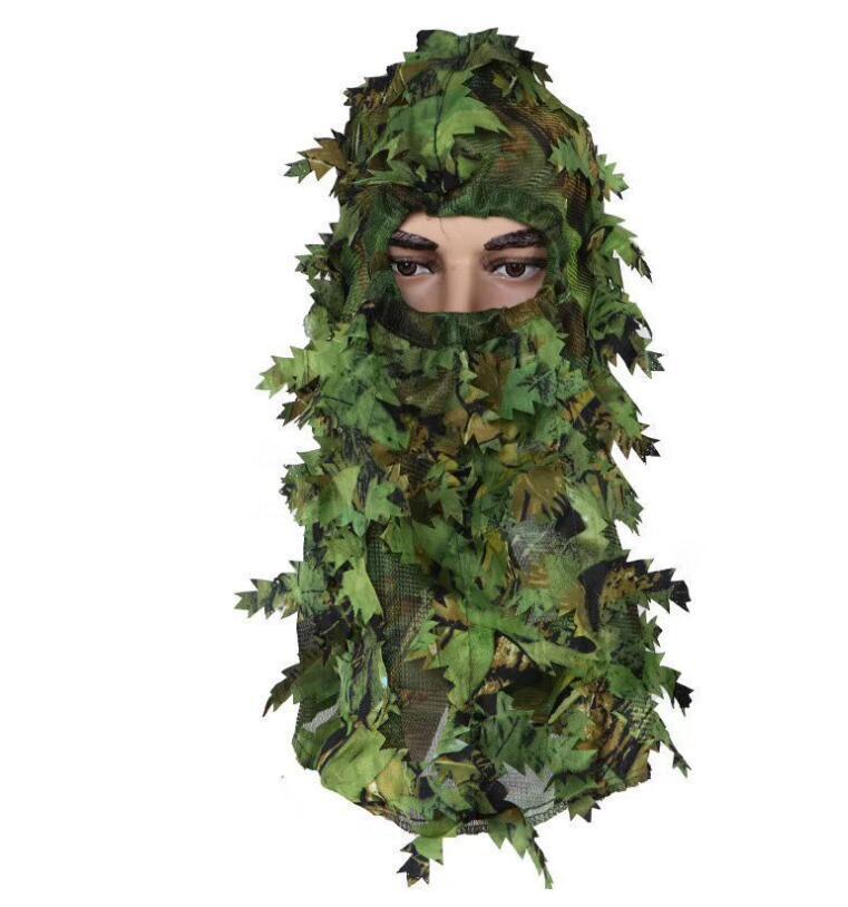 Leaf camouflage camouflage headgear