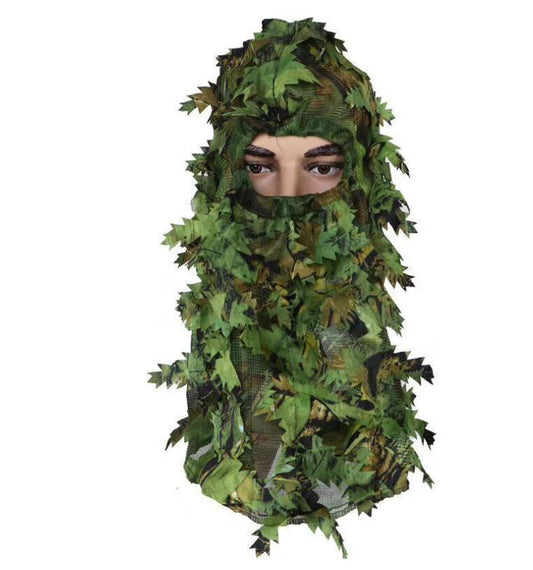 Leaf camouflage camouflage headgear