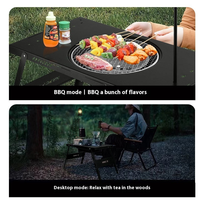 Household Multi-functional Travel Around Cooking Tea Table