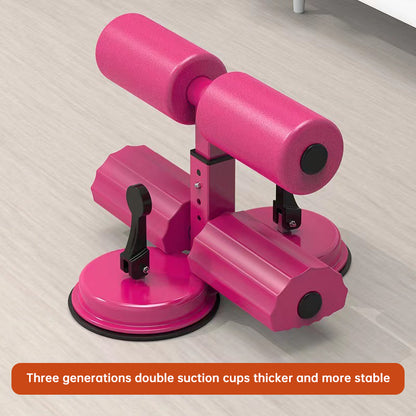 Portable Self-Suction Sit-up Bar Abdominal Core Trainer Movement Auxiliary Device Adjustable Sit Up Assistant