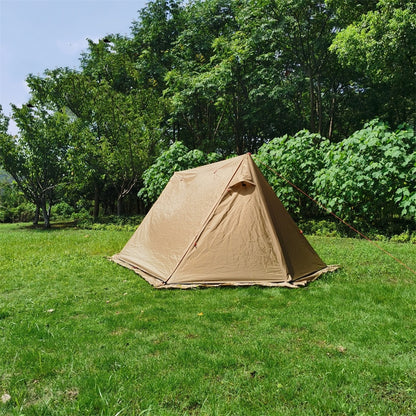 Lightweight Shelter With Snow Skirt Cold Protection In Winter Wild Camping Pyramid Tent