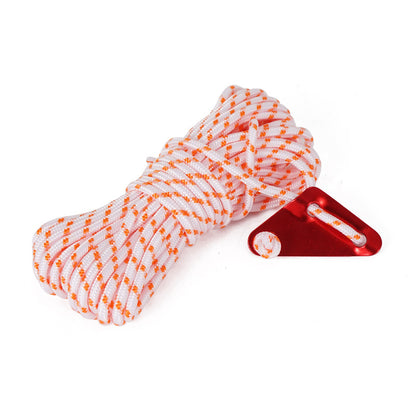 Aluminum Alloy Anti-Slip Buckle Outdoor Wind Rope Buckle Umbrella Rope Buckle Tent Canopy Adjustment Pull Rope Accessories Triangle Buckle