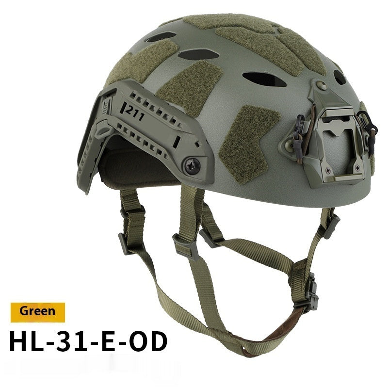 Diamond Hole High Cut Lightweight Tactical Helmet
