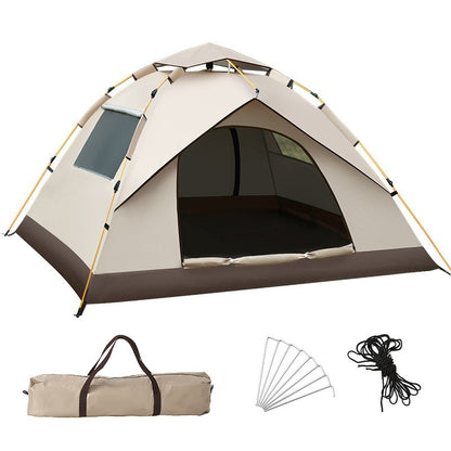 Silver Pastebrushing Sun-proof Portable Foldable Installation-free Outdoor Tent