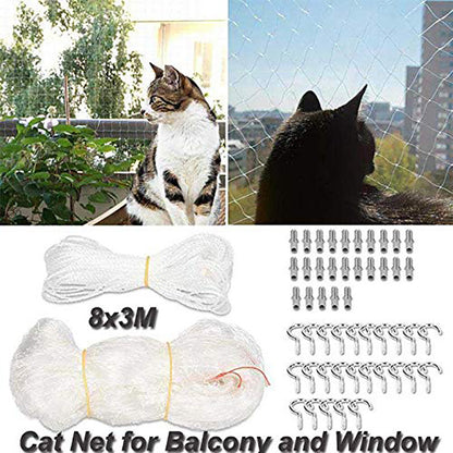 Cat balcony isolation net