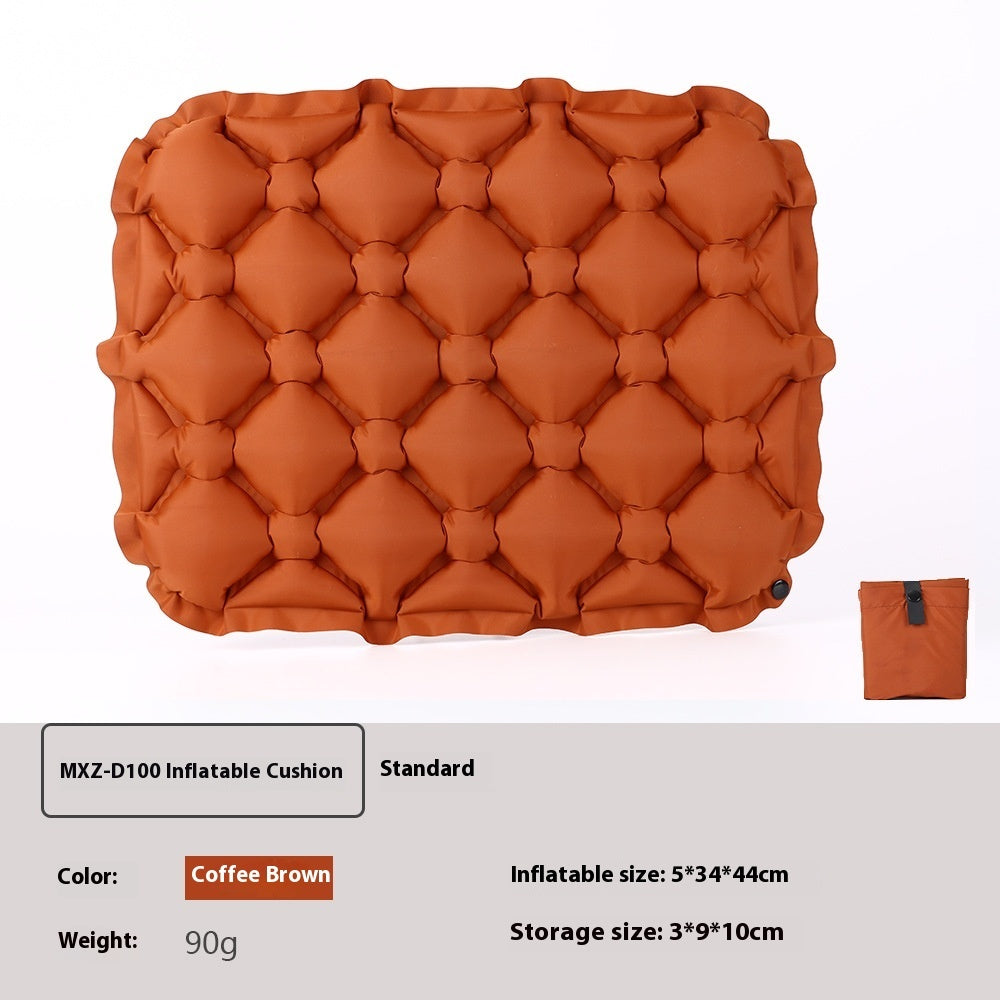 Outdoor Inflatable Camping Waterproof Gasket Lightweight Travel Mattress Office Cushion