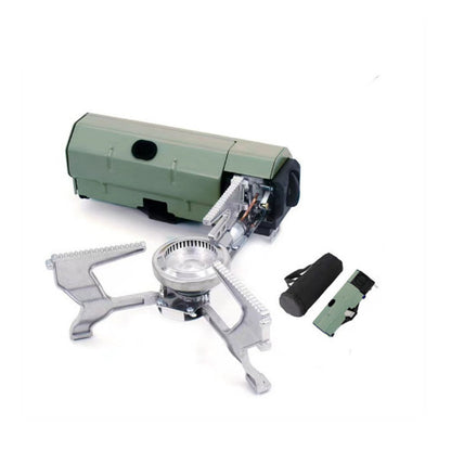 Folding Card Stove Outdoor Camping Picnic Gas Stove Portable Hotpot Stove Tea Cooker