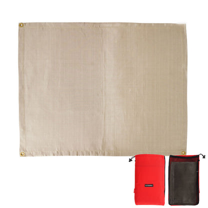 Outdoor Camping Fireproof Cloth Insulation Pad Flame Retardant High Temperature Fire Blanket Glass Fiber Flame Retardant Cloth