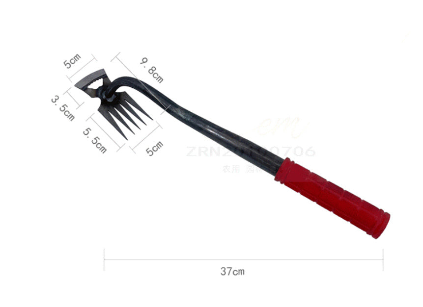 Gardening Flower Hoe Rake Multi-function Hoe Digging Tool For Wild Vegetables Dual-purpose Hoe